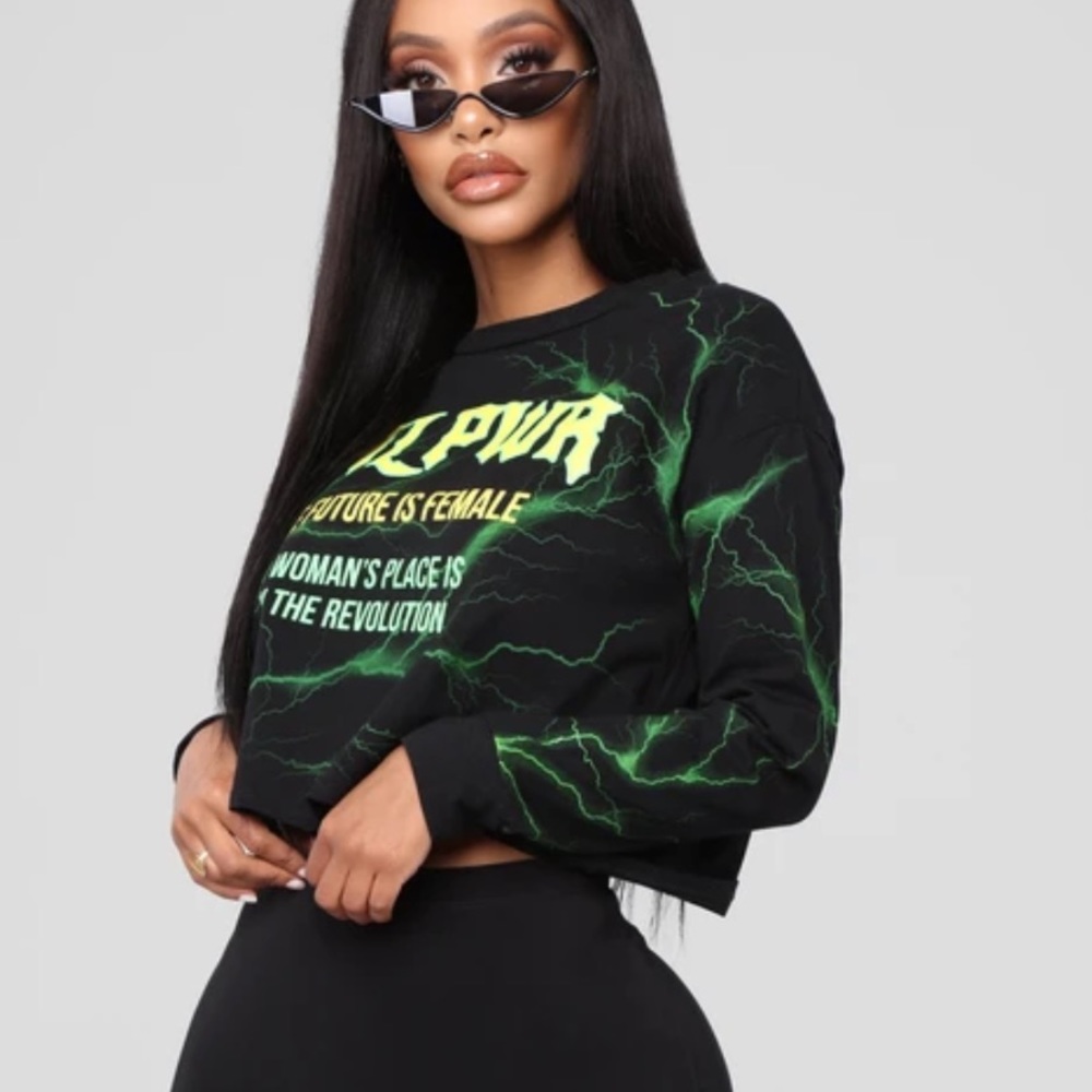 GirlPower Cropped Top